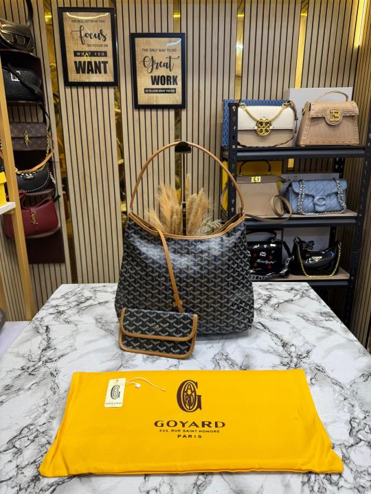 Goyar_d Bomene PM Hobo Bag With Dust Bag (2269-Brown)