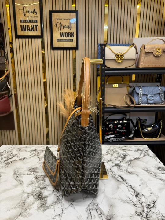 Goyar_d Bomene PM Hobo Bag With Dust Bag (2269-Brown)