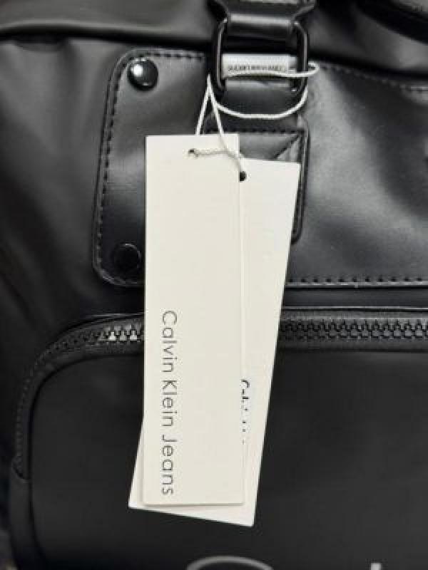 Calvin_Klein Premium Quality Travel Duffle Bag (C0880-Black)