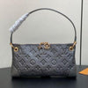 Loui_s Vuitton Pochette Sling Shoulder Bag With Box And Dust Bag (Gray-0636)