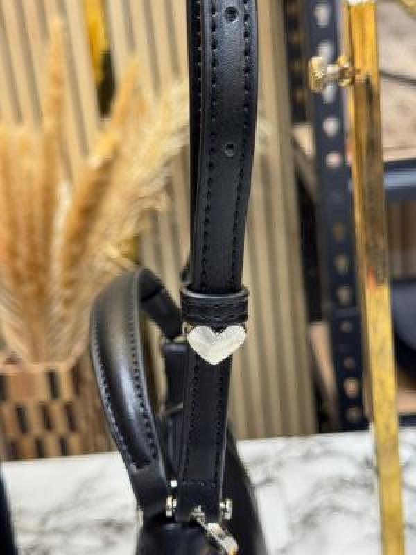 Charle_s & Keith Gift Set In Black Faux Leather Hobo Bag
