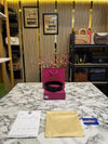 Tory Burc_h Black Leather Belt with Signature Logo Buckle Includes box dust bag and carry bag (19-2)