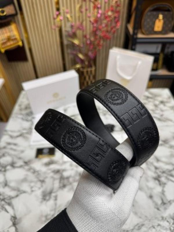 VERSACE BELT COMBO PREMIUM QUALITY WITH OG BOX DUST BAG CARRY BAG VE NO 1