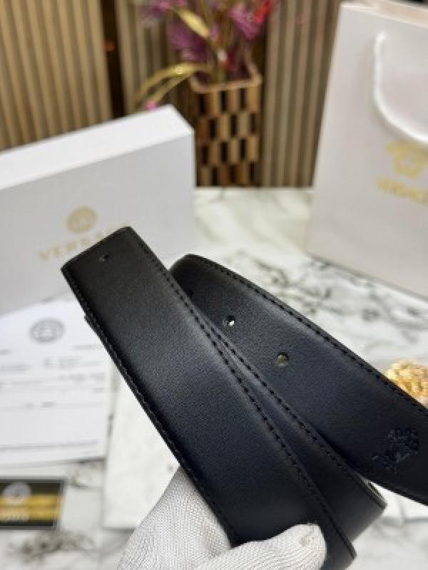 VERSACE BELT COMBO PREMIUM QUALITY WITH OG BOX DUST BAG CARRY BAG VE NO 2