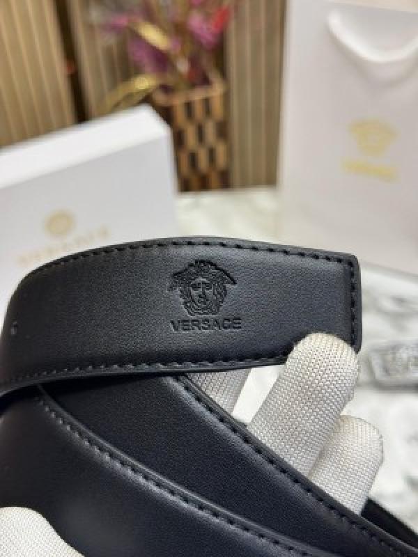 VERSACE BELT COMBO PREMIUM QUALITY WITH OG BOX DUST BAG CARRY BAG VE NO 3