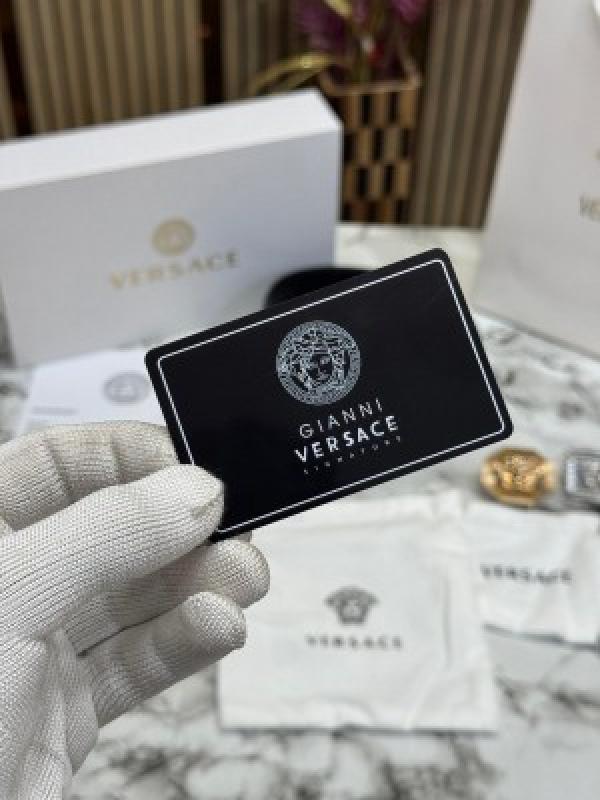 VERSACE BELT COMBO PREMIUM QUALITY WITH OG BOX DUST BAG CARRY BAG VE NO 3