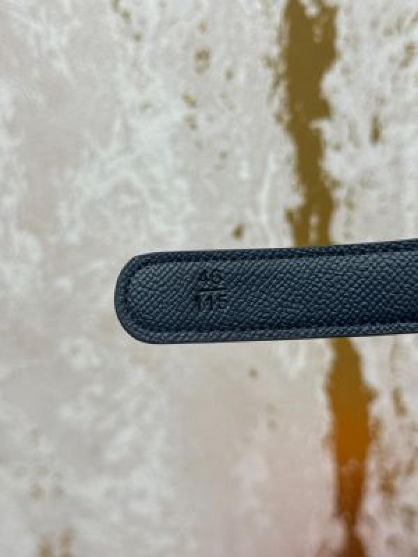 HERME_S PREMIUM BELT WITH OG BOX DUST BAG KHAKI H50