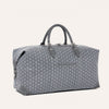 Goyar_d boeing travel duffle bag in ian canvas with dust bag (grey-2316)