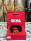 Diese_l Premium Quality Initials Buckle With Box And Dust Bag Including Carry Bag (31-4)
