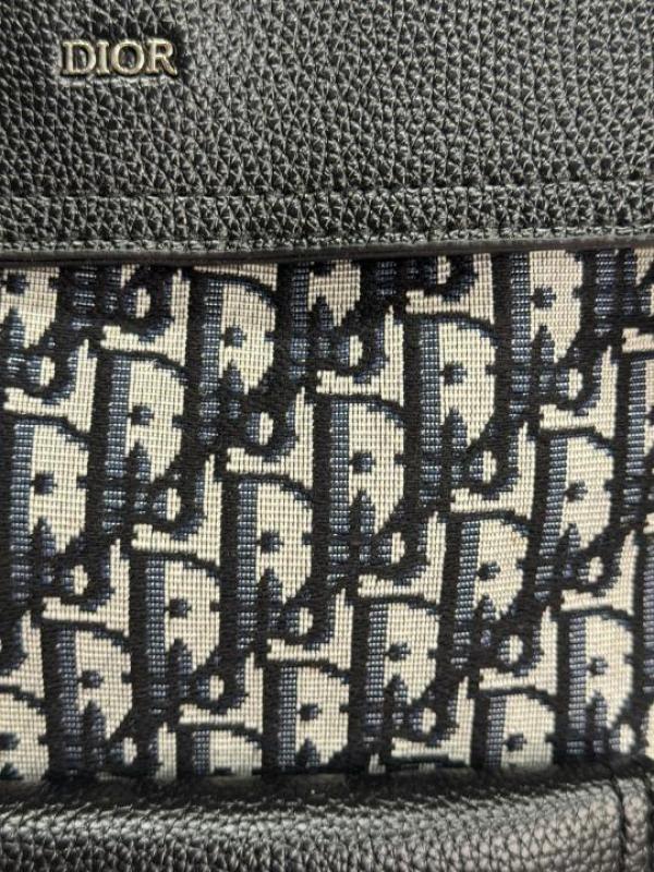 Christian_Dior_Saddle_Oblique_BackPack_With_Dust_Bag_(White-Black)