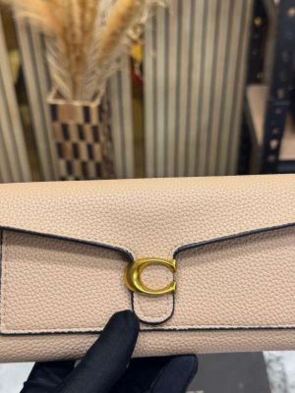 COAC_H TABBY LONG WALLET WITH OG BOX PREMIUM QUALITY (BIEGE)