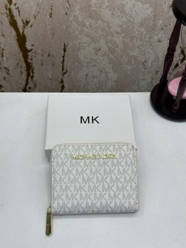 MICHAEL_KORS PREMIUM LADIES WALLET WITH OG BOX (60067-WHITE)