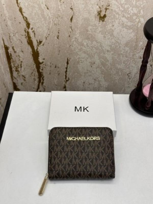 MICHAEL_KORS PREMIUM LADIES WALLET WITH OG BOX (60067-COFFEE)