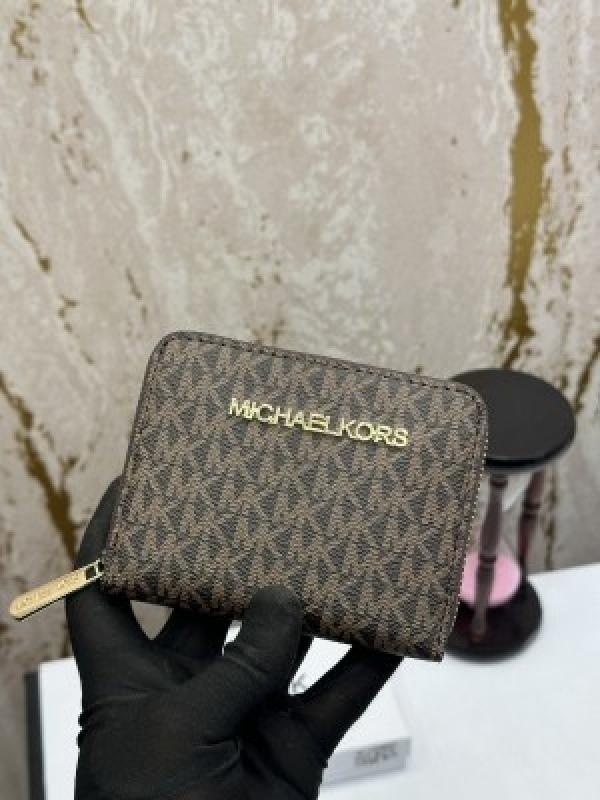 MICHAEL_KORS PREMIUM LADIES WALLET WITH OG BOX (60067-COFFEE)