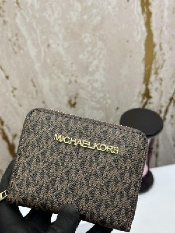 MICHAEL_KORS PREMIUM LADIES WALLET WITH OG BOX (60067-COFFEE)
