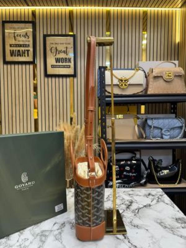Goyar_d Anjou Mini Beluga Tote Bag With Box And Dust Bag (Brown-2531)
