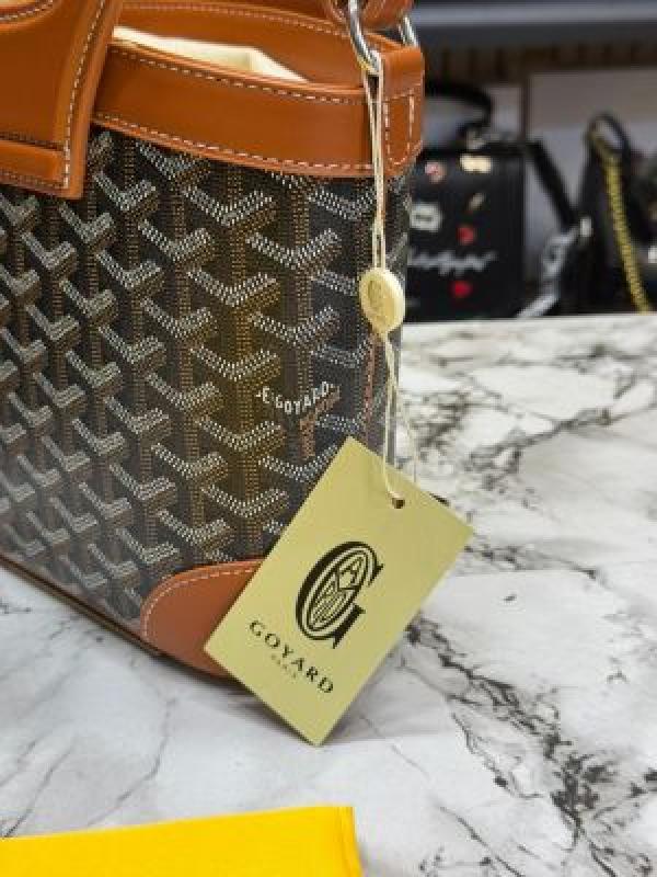 Goyar_d Anjou Mini Beluga Tote Bag With Box And Dust Bag (Brown-2531)