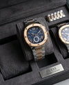 Guess Square Chronograph 2Ton-Copper-Blue
