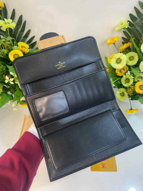 LOUIS_VUITTON_DAUPHINE MONOGRAM CANVAS  WALLET PREMIUM WOMENS  WALLET WID OG BOX ETC 395