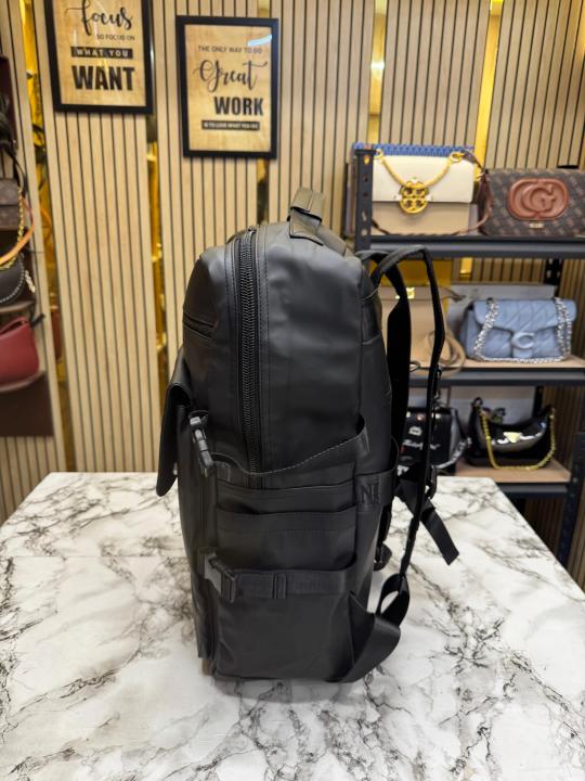 Emporio Arma_i Matte Black Premium Backpack Executive Travel Edition (E5020-A)
