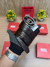 DIESEL_PREMIUM CROCODILE EMBOSE REVERSE BELT WID OG  BOX ETC 500