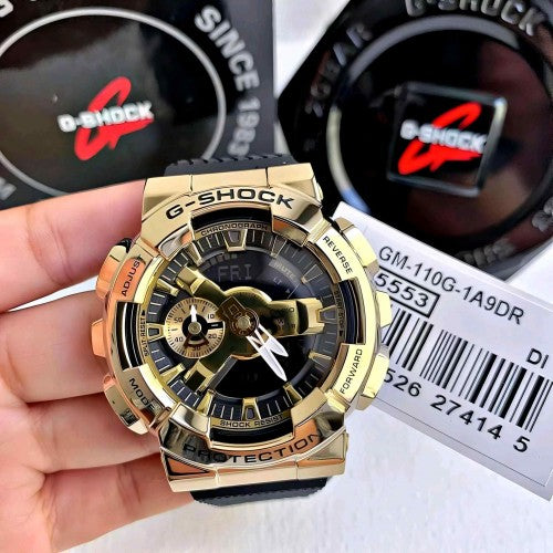 G Shock GA 110 Black & Gold