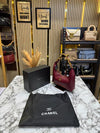 Chane_l Quilted Maxi Hobo Bag With Box And Dust Bag (Maroon)