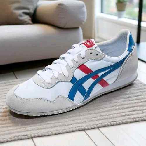 Onitsukas Tigerr Serrano Blue Red White