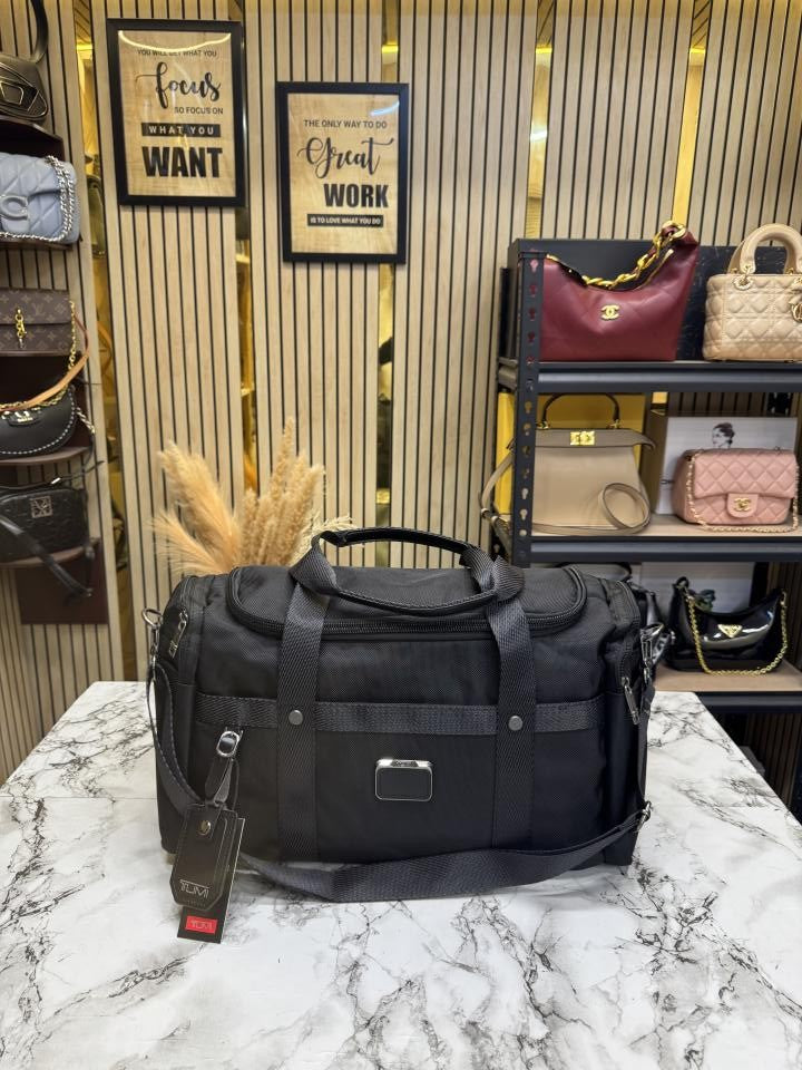 TUMI Alpha Bravo Style Duffle Bag  Travel Gym Bag (T95881-Black)