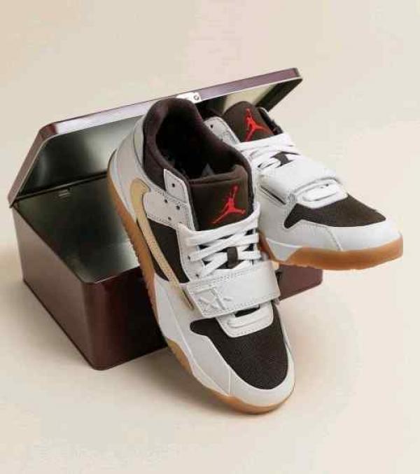 Jordan Travis Scott Jumpman Jack Trainer Sail With All Accessories 209