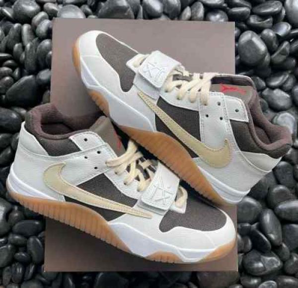 Jordan Travis Scott Jumpman Jack Trainer Sail With All Accessories 209