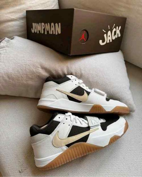 Jordan Travis Scott Jumpman Jack Trainer Sail With All Accessories 209