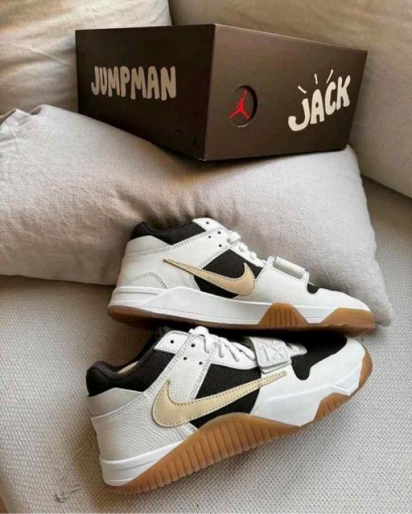 Jordan Travis Scott Jumpman Jack Trainer Sail With All Accessories 209