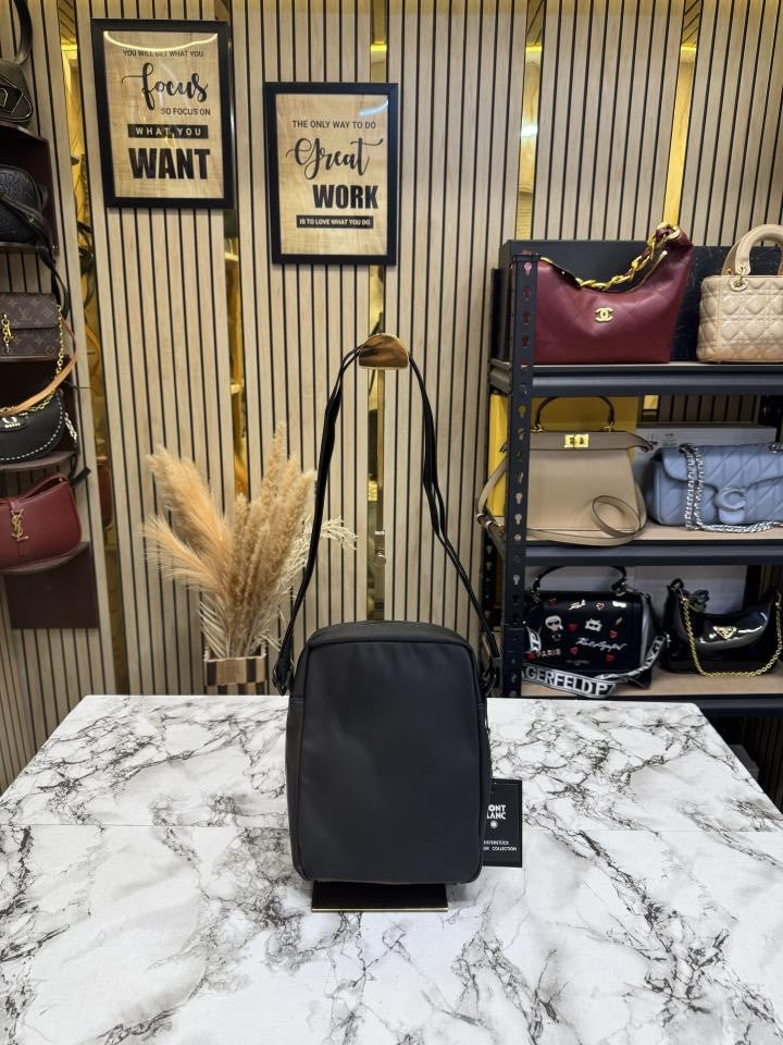 Mont blan_c Logo Reporter Crossbody side Bag (9521)