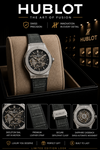 Hublot Grey skeleton auto