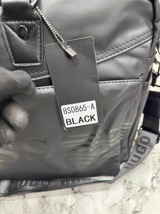 Hugo_Boss Urban Weekender Travel Duffle Bag (BS0865-Black)
