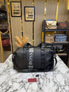 Hugo_Boss Logo Striped Travel Duffle Bag (Black) (BS3025-B)
