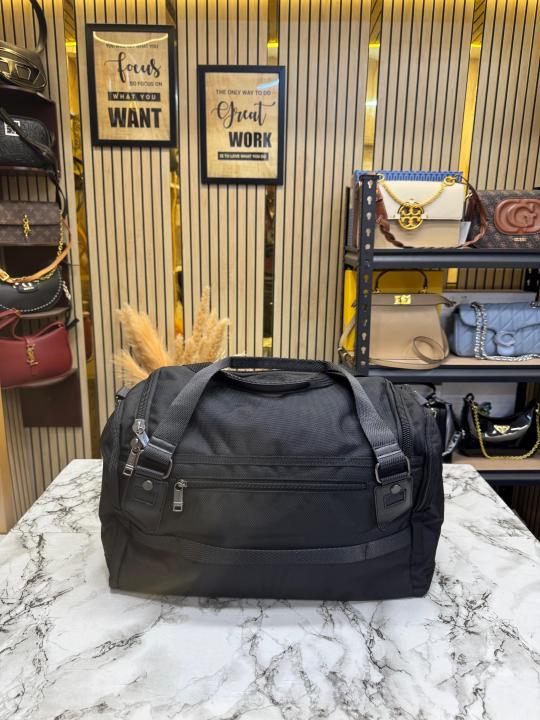Tumi Alpha 3 Bravo Expedition Travel Duffle Bag (Black) (T95882)