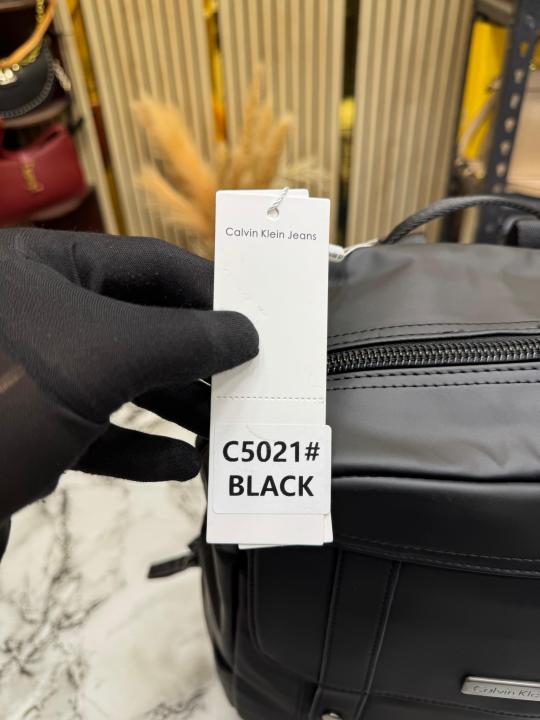 Calvin_Klein Executive Commuter Backpack In Black (C5021)