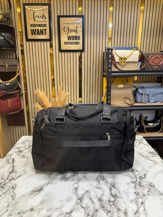Tumi Alpha 3 Expedition Travel Duffle Bag (Black) (T95880)