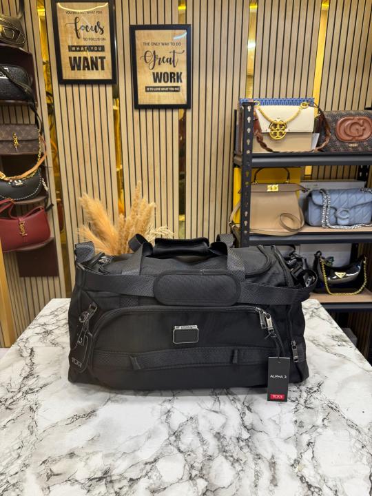 Tumi Alpha 3 Bravo Mason Expedition Travel Duffle Bag (T95886-Black)