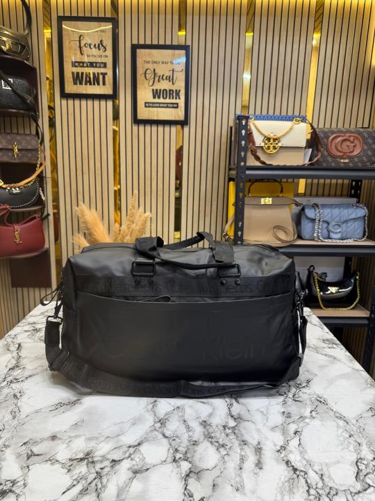 Calvin_Klein Ck Jeans UrbanFlex Travel Duffle Bag (Black-Z0839)