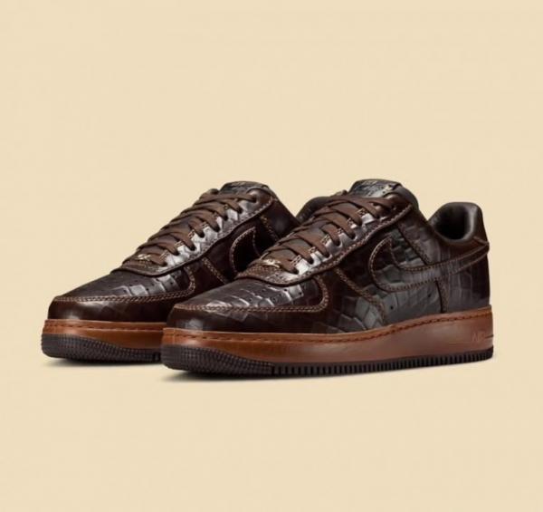Airforce 1 Low fauna Brown Crocodile 639
