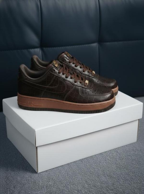 Airforce 1 Low fauna Brown Crocodile 639
