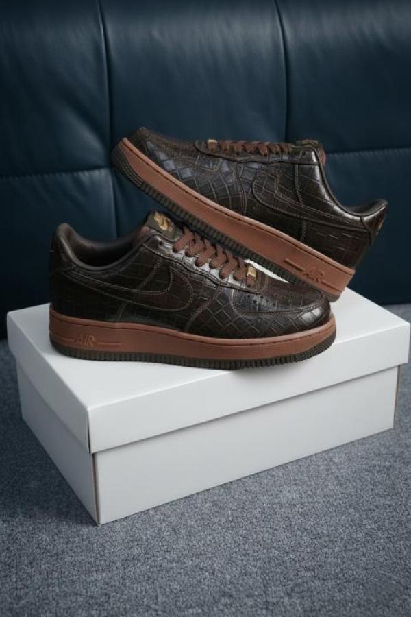 Airforce 1 Low fauna Brown Crocodile 639