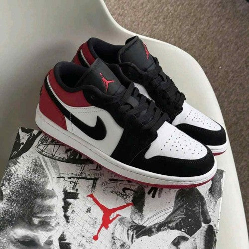Air Jordan 1 Low Black Toe semi ua 2025
