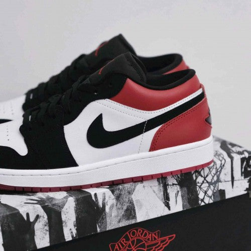 Air Jordan 1 Low Black Toe semi ua 2025