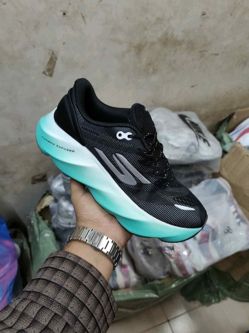 SKECHERSS SKX AERO BURST BLACK GREEN