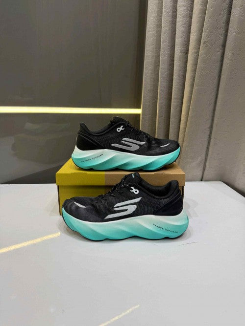 SKECHERSS SKX AERO BURST BLACK GREEN