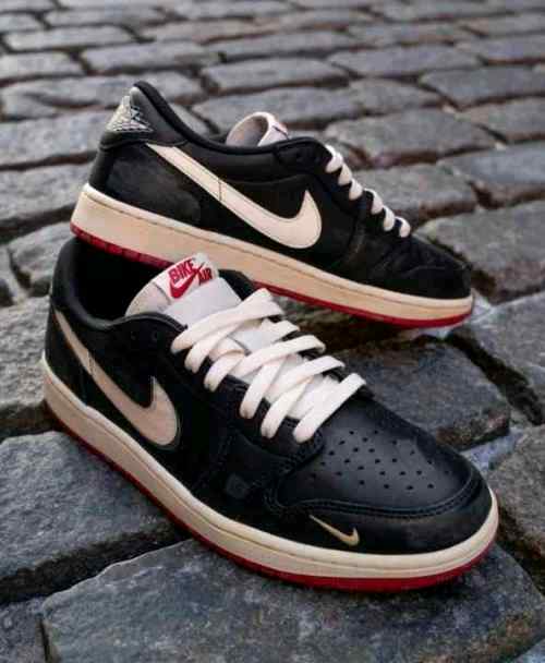 Nikee air jordan 1 low bike x nigel sylvester better with time semi ua
